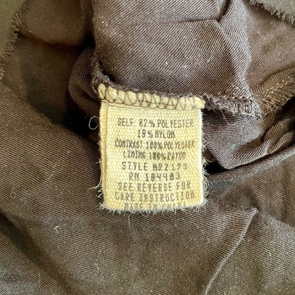 MOON RIVER, WOMENS NAVY BLUE EMBROIDERED TOP. - Picture 4 of 7